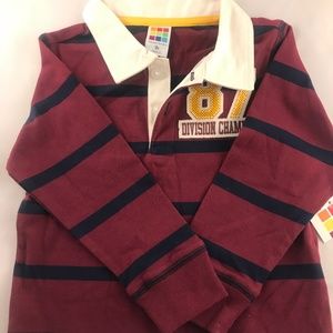 Healthtex Longsleeve T-Shirt Maroon/Blue Size 3T